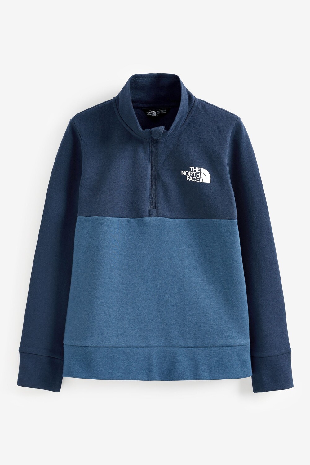 

Толстовка для мальчика на молнии 1/4 The North Face, синий