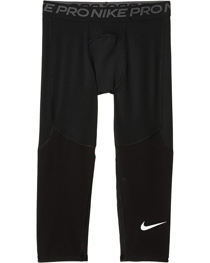 

Брюки Nike Pro 3/4 Tights, черный/белый