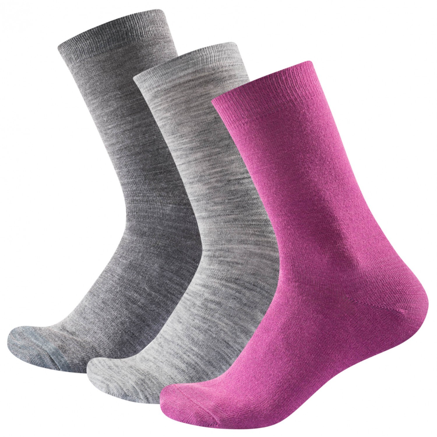 

Многофункциональные носки Devold Daily Light Woman Sock 3 Pack, цвет Anemone Mix