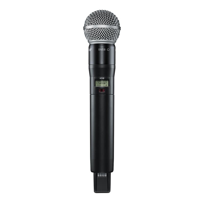

Микрофон Shure Shure ADX2/SM58 Axient Digital Handheld Transmitter (G57 Band / 470-616 MHz)