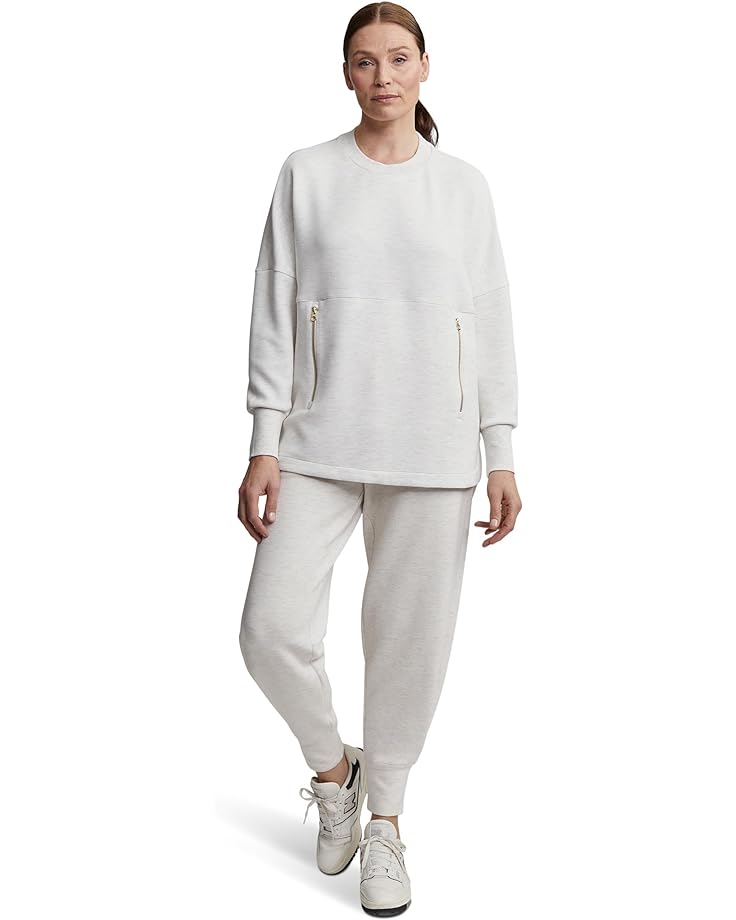 Толстовка Varley Paige Longline Sweat, слоновая кость