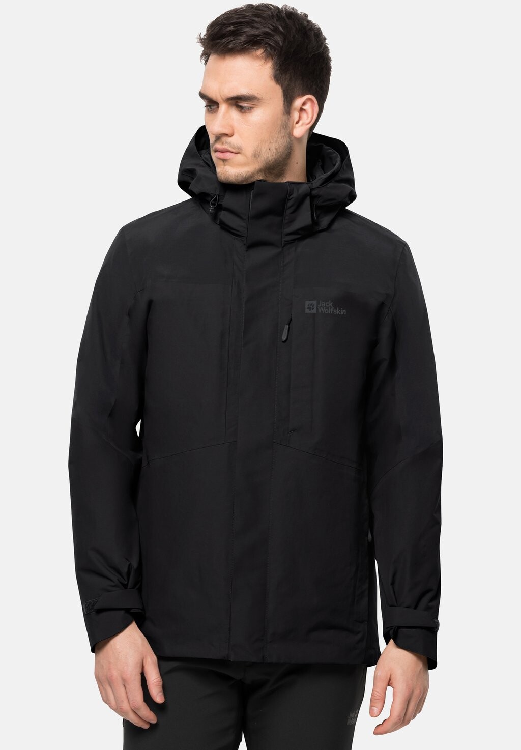 

Зимняя куртка Jack Wolfskin, черный