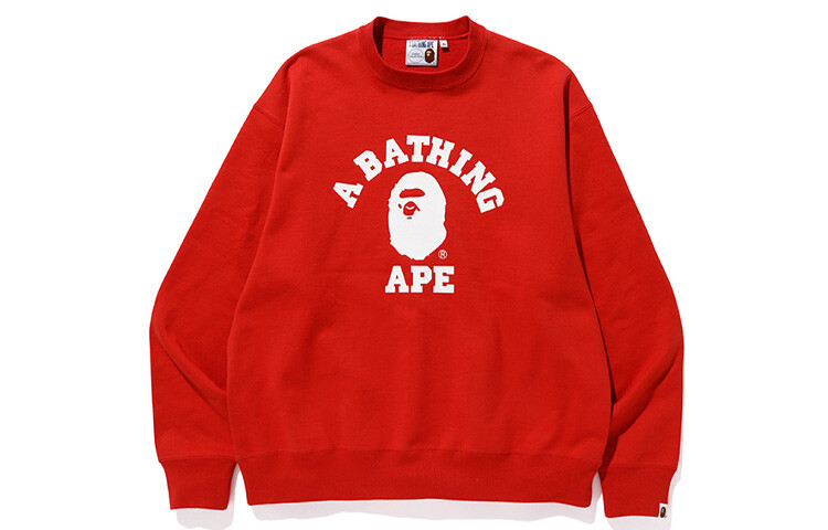 

Толстовка унисекс A Bathing Ape, красный