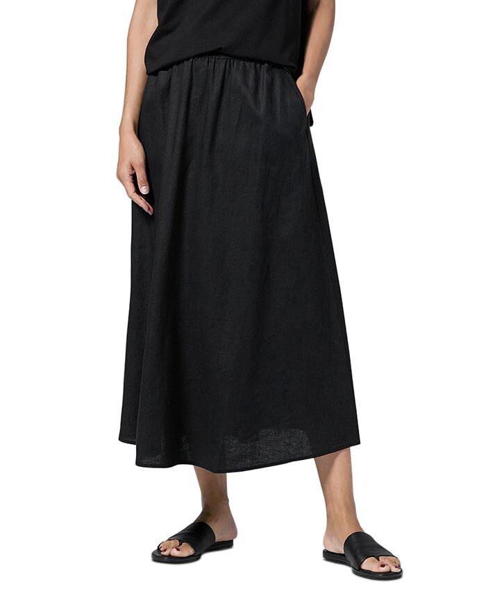 

Юбка из органического льна Eileen Fisher
