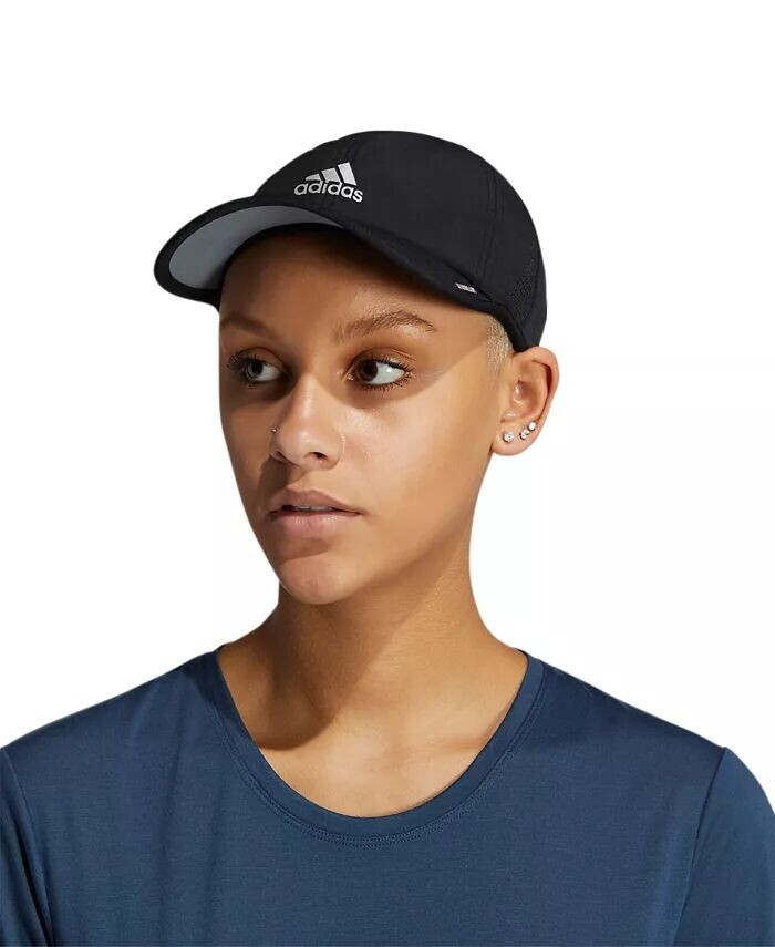 

Женская легкая регулируемая кепка с логотипом Superlite 2.0 adidas, черный