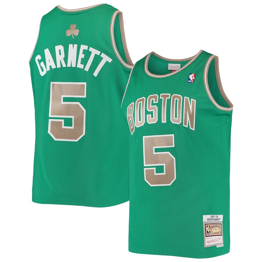 

Джерси Mitchell & Ness Boston Celtics, зеленый