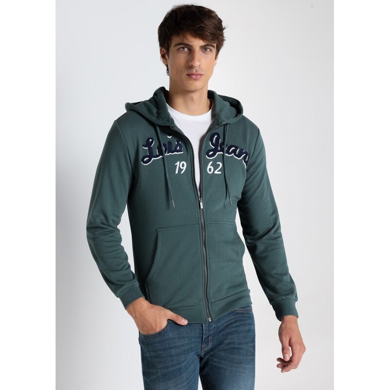 

Толстовка Lois Jeans 135905-16573-3436-478 Full Zip, зеленый