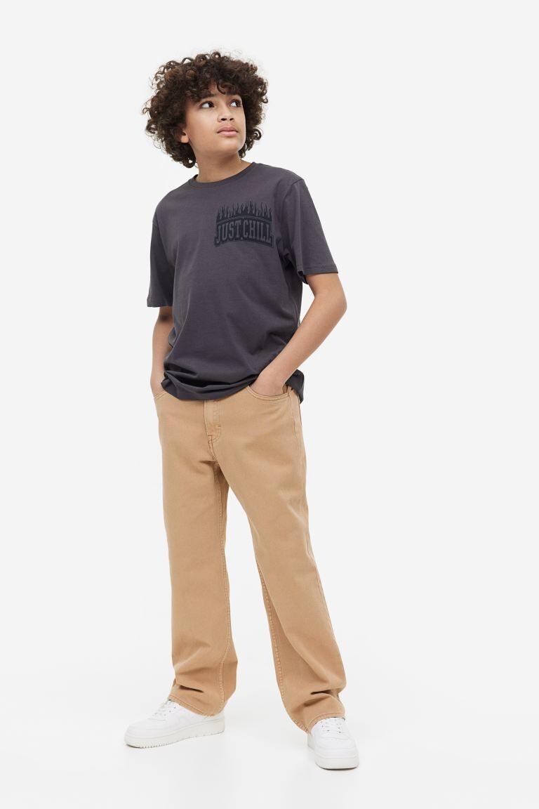 

Джинсы свободного кроя H&M