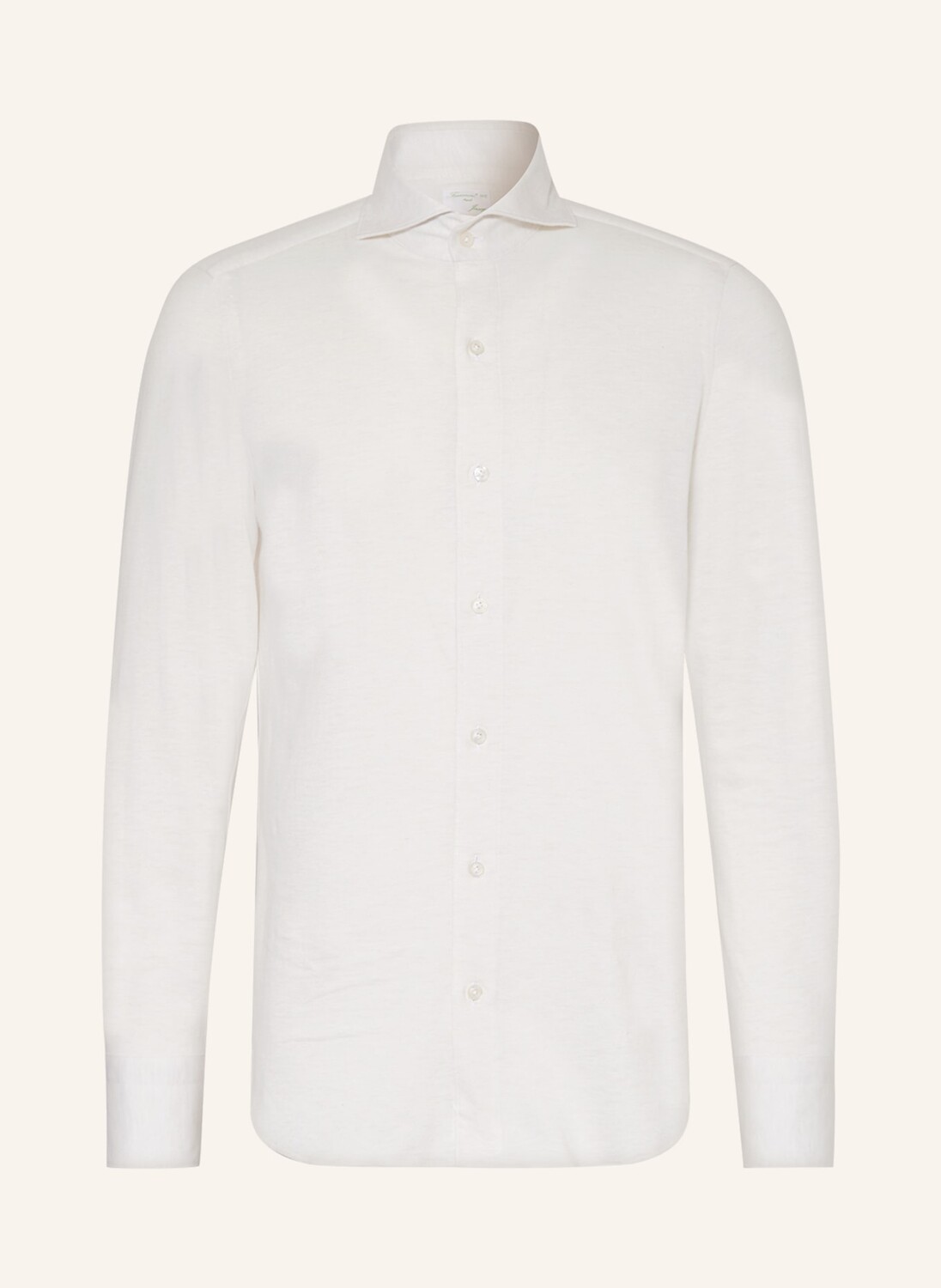 

Рубашка FINAMORE 1925 TORONTO Slim Fit, экру