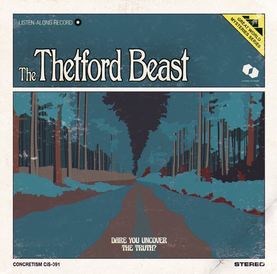 цена Виниловая пластинка Concretism - The Thetford Beast (зеленый винил)