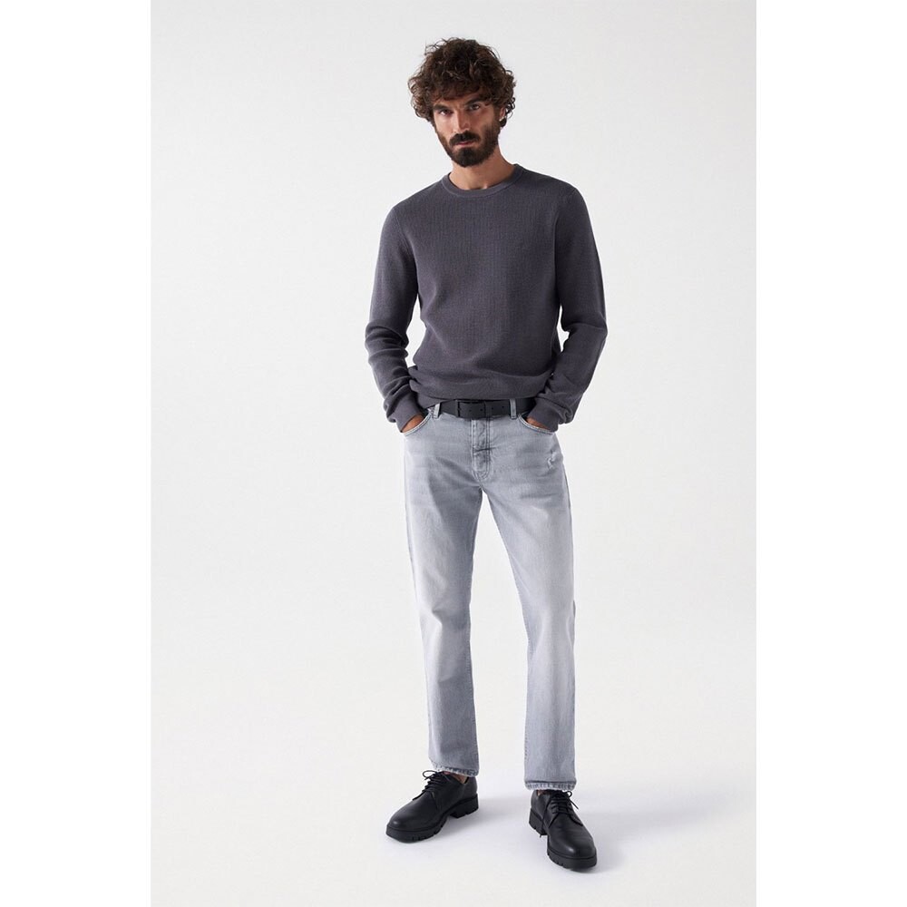 

Свитер Salsa Jeans Waffle, серый