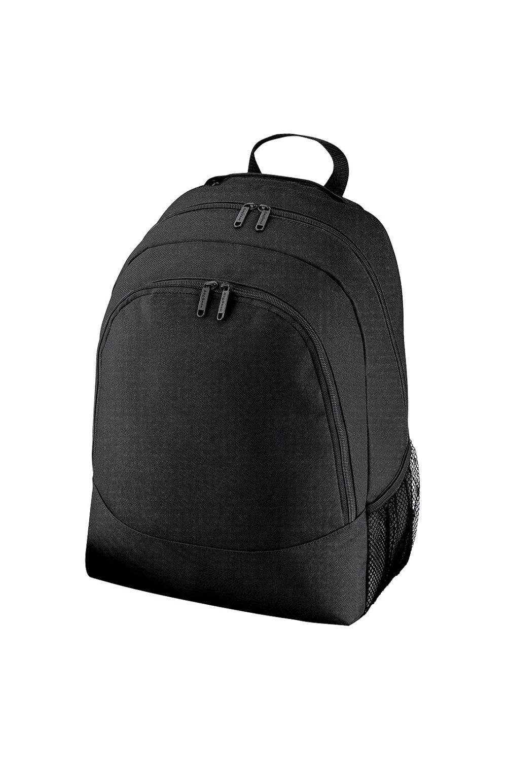 Универсальный многоцелевой рюкзак/рюкзак/сумка (18 литров) (2 шт. в упаковке) Bagbase, черный чехол mypads toyota тойота 2 для tcl 20 5g задняя панель накладка бампер