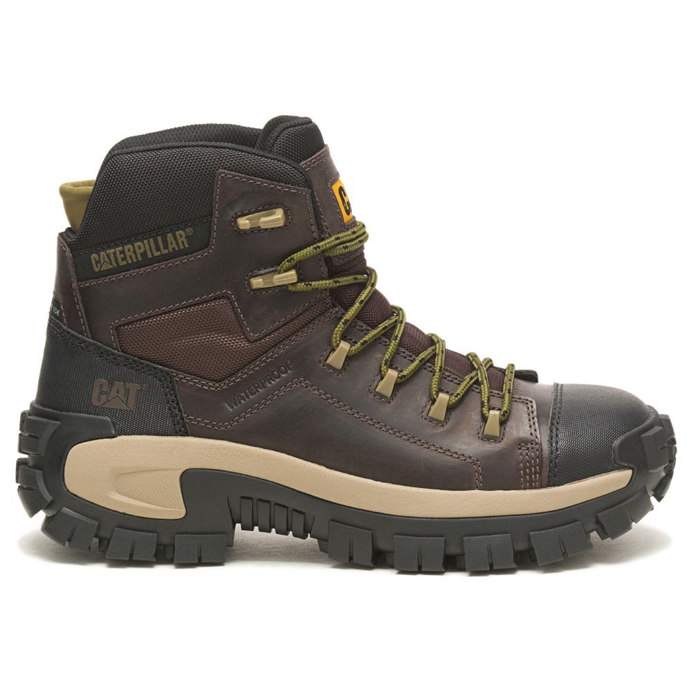 цена Мужские рабочие ботинки Invader Hiker с композитным носком Caterpillar, цвет coffee bean