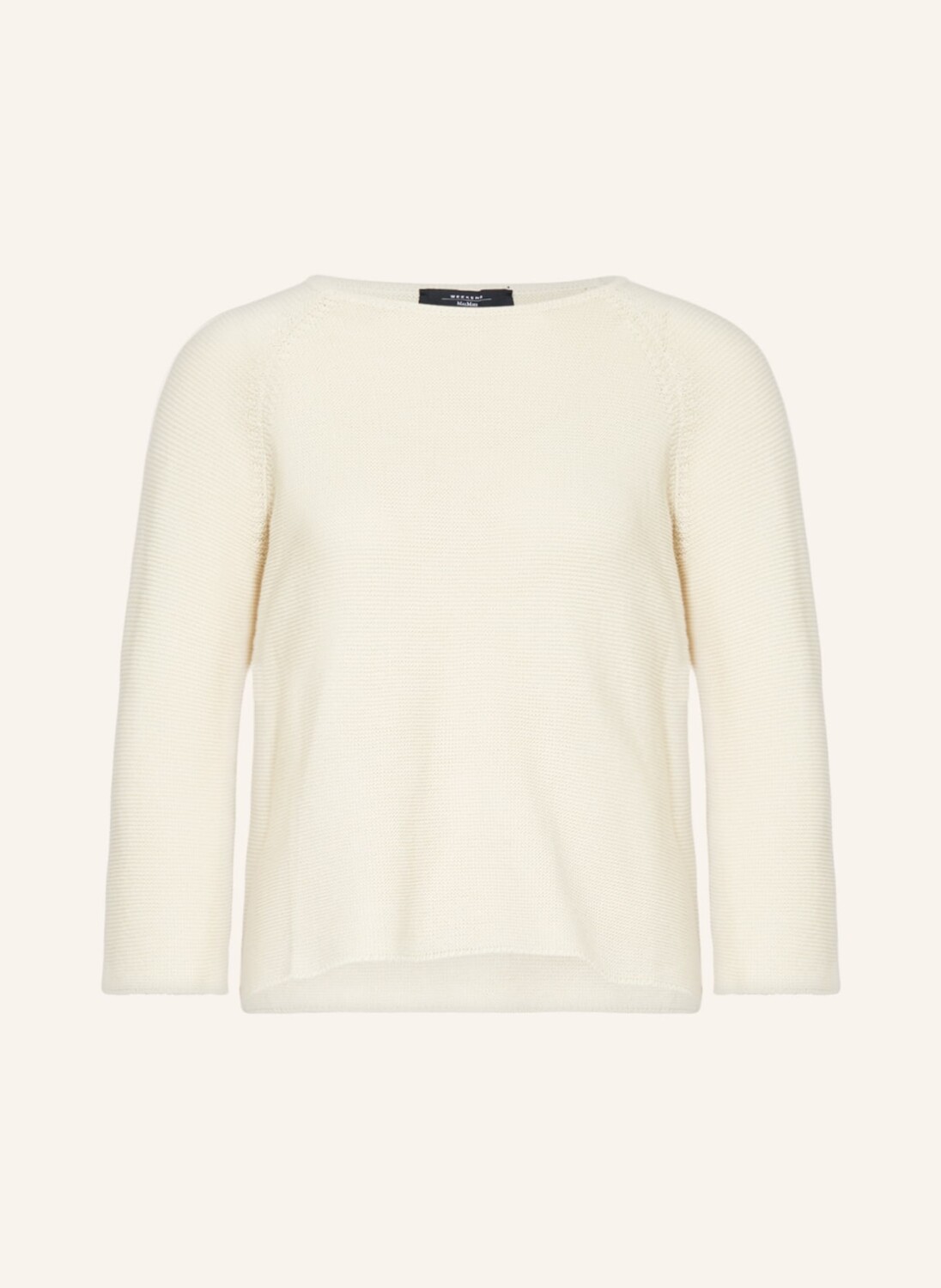 

Свитер WEEKEND MaxMara ADDOTTO mit 3/4-Arm, кремовый, Бежевый