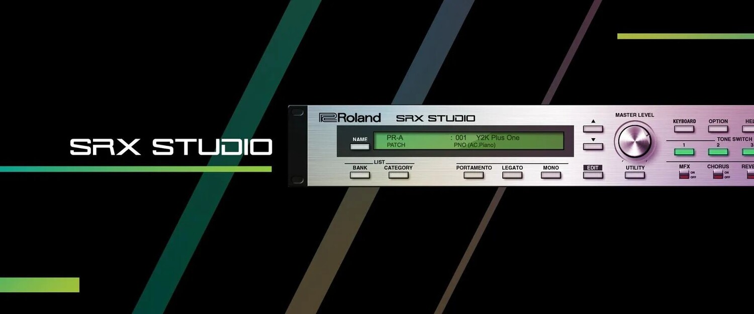 

Программное обеспечение студийного синтезатора Roland SRX