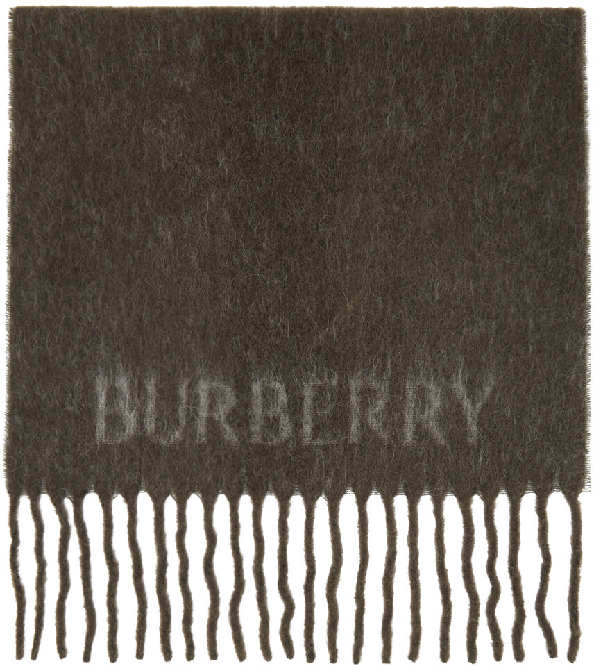 

Коричневый шарф EKD Burberry