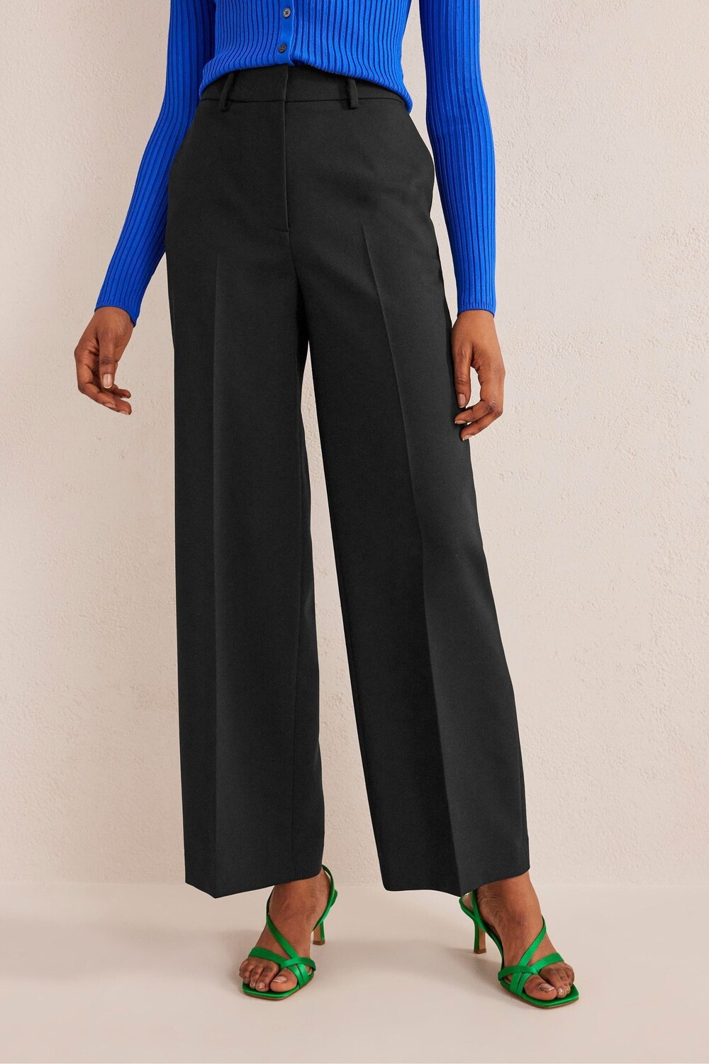 

Широкие брюки Westbourne Petite Boden, черный