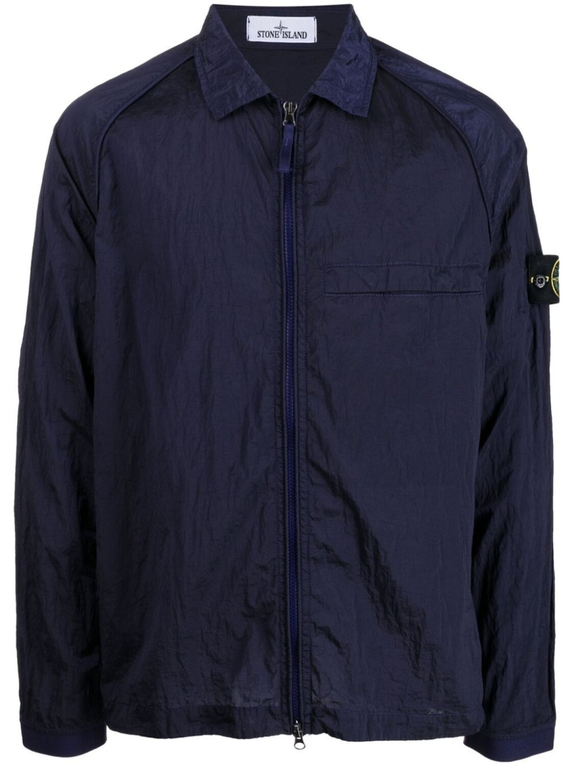 

Stone Island легкая куртка с нашивкой Compass, фиолетовый