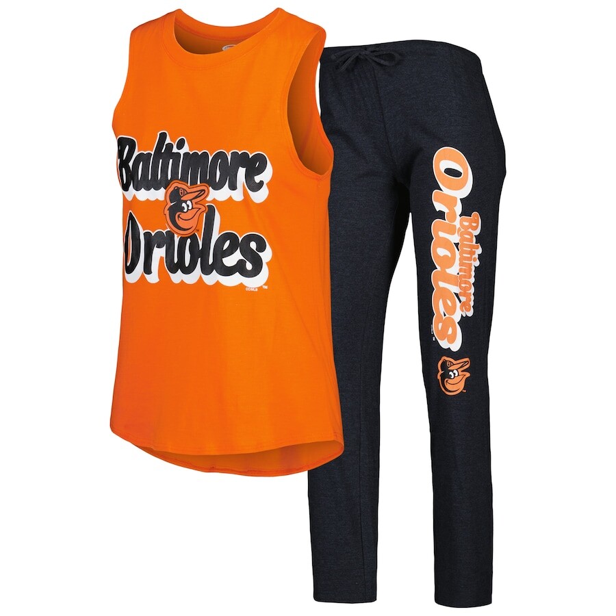 

Пижамный комплект Concepts Sport Baltimore Orioles, черный