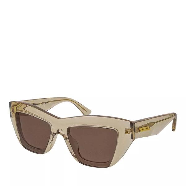 

Солнцезащитные очки bv1218s nude-nude-brown Bottega Veneta, бежевый