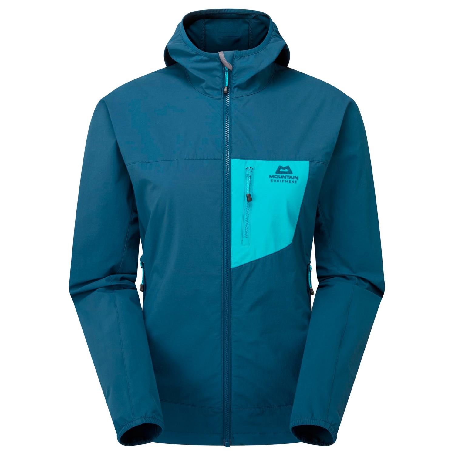 цена Куртка из софтшелла Mountain Equipment Women's Echo Hooded, цвет Majolica Blue/Topaz
