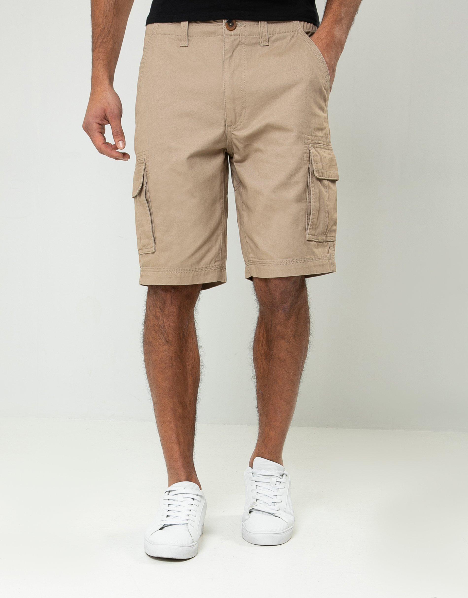 Хлопковые шорты карго 'Bute' Threadbare, коричневый фото