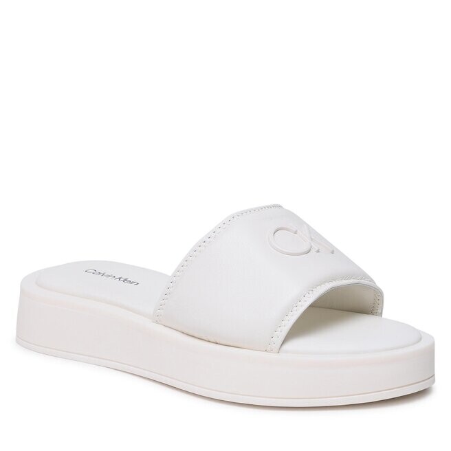 

Шлепанцы Calvin Klein DressFlatform W/Hw, экрю