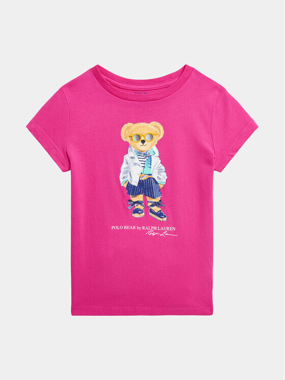

Футболка стандартного кроя Polo Ralph Lauren, розовый