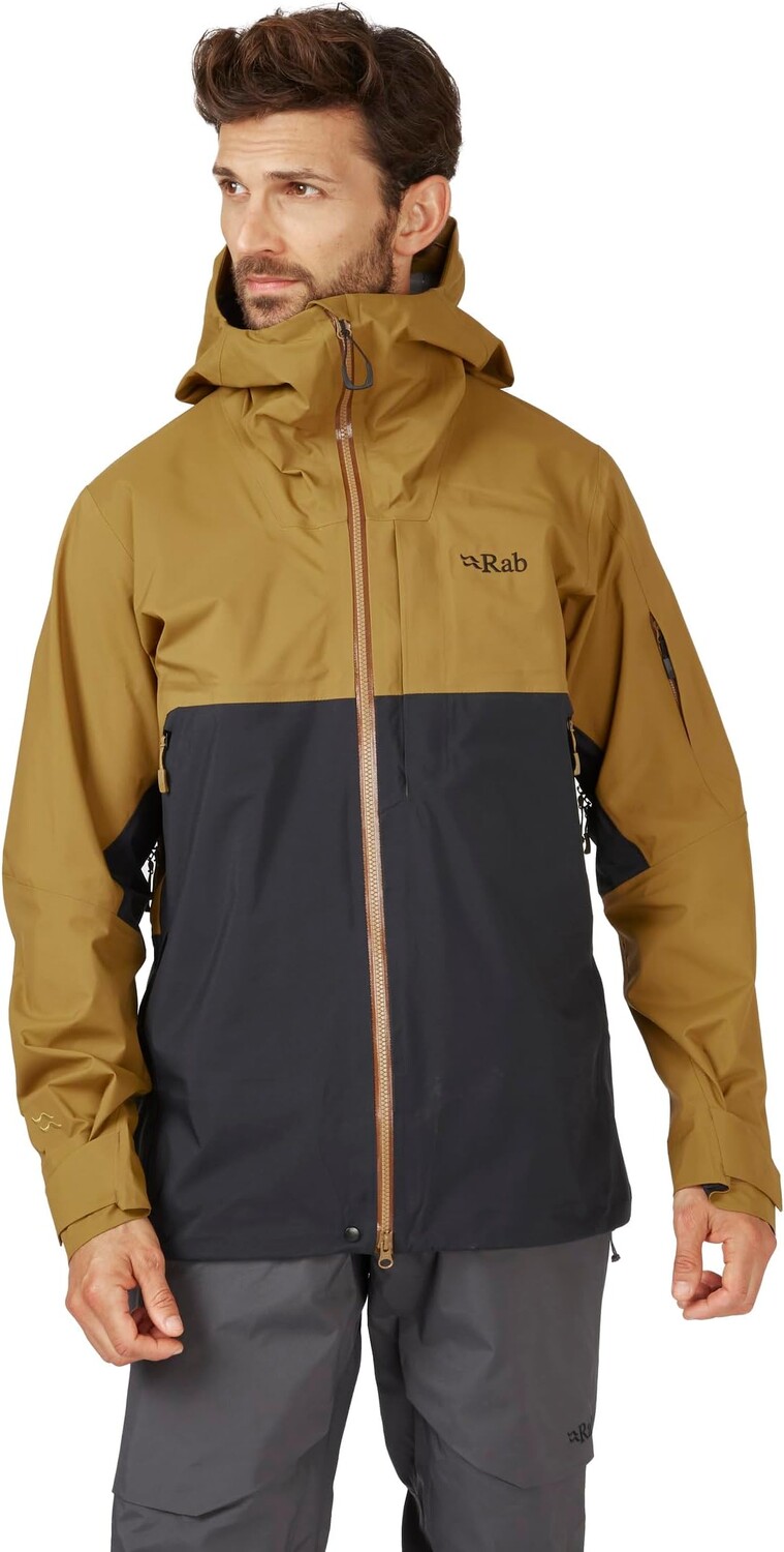 

Куртка Rab Khroma Diffuse GTX Jacket, цвет Footprint/Black