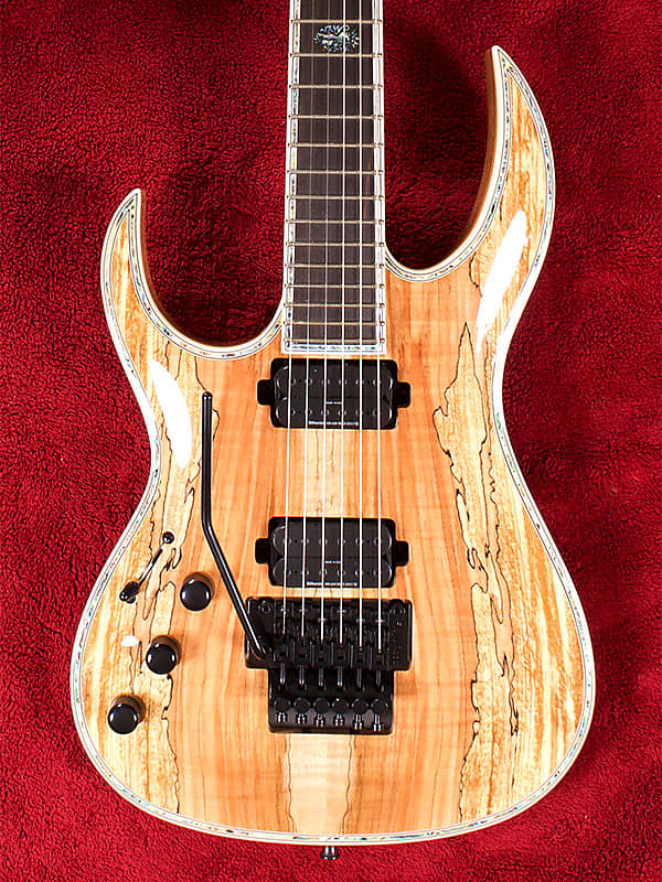 Электрогитара B.C. RICH Shredzilla Prophecy Exotic Archtop with Floyd Rose Left Handed Spalted Maple