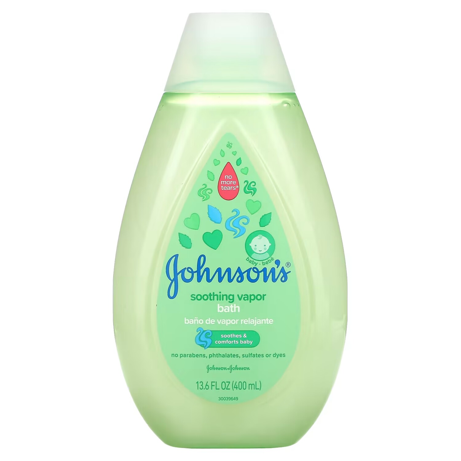

Johnson's Baby Baby Успокаивающая паровая ванночка, 13,6 жидких унций (400 мл)