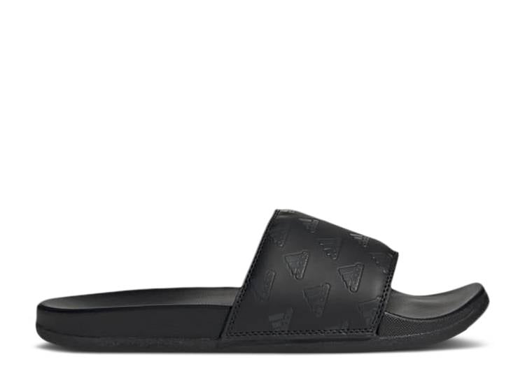 

Кроссовки Adidas ADILETTE COMFORT SLIDE 'REPEAT LOGO - BLACK', черный