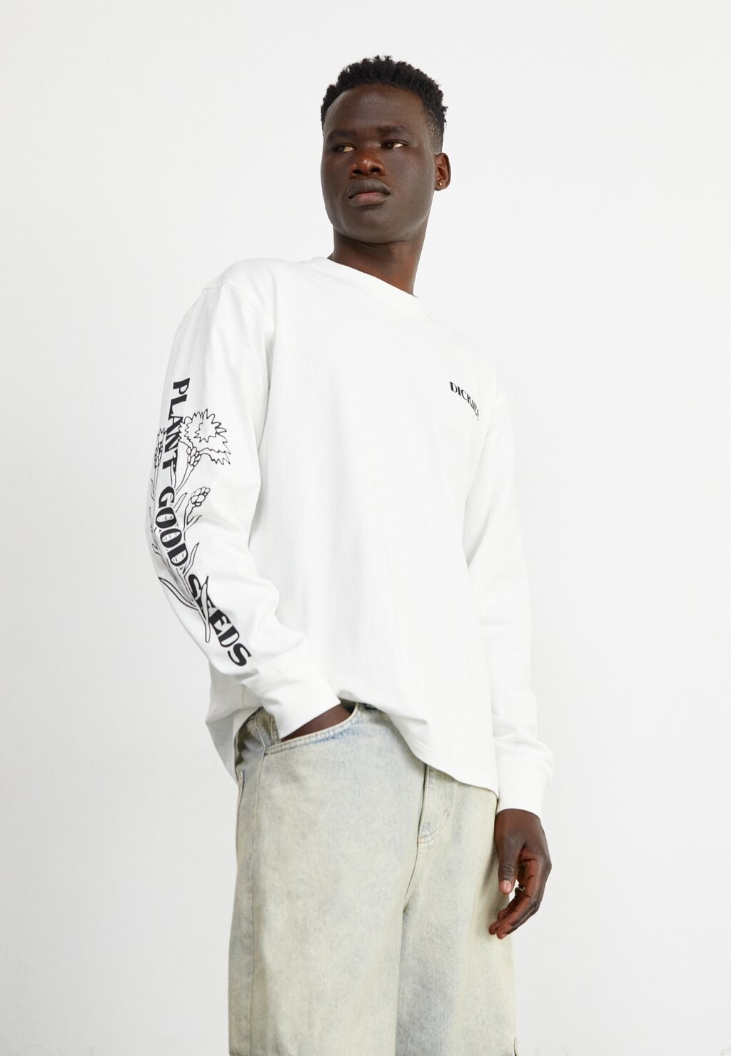 

Футболка с длинным рукавом Timberville Tee Dickies, белый