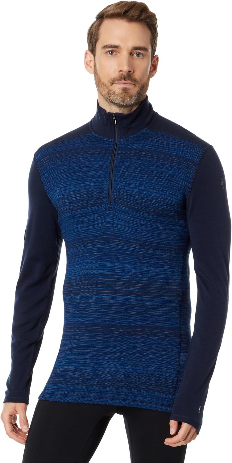 

Свитер Merino 250 Base Layer 1/4 Zip Smartwool, цвет Deep Navy Color Shift