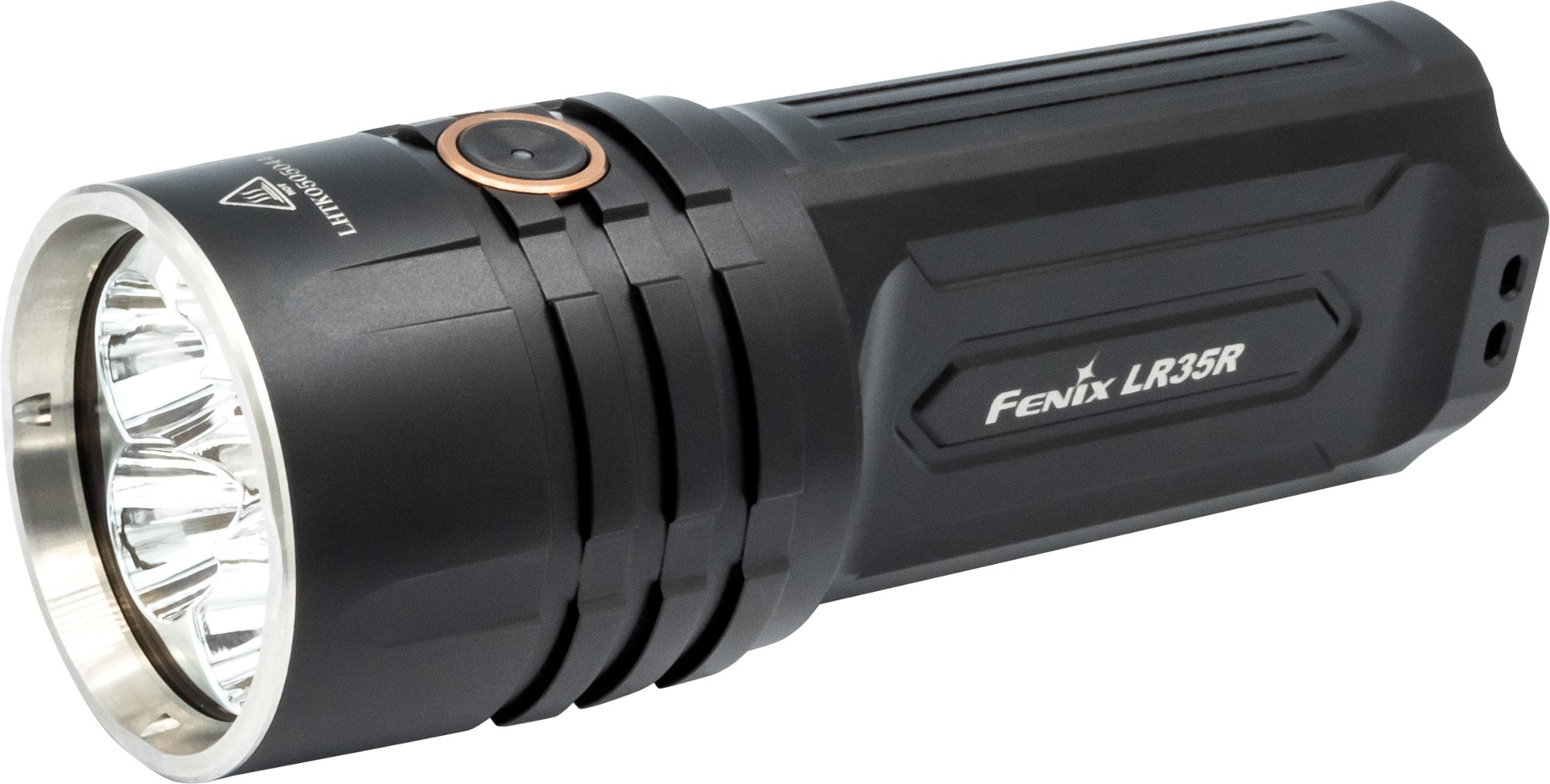 Перезаряжаемый фонарик LR35R Fenix, черный ручной фонарь fenix lr35r черный