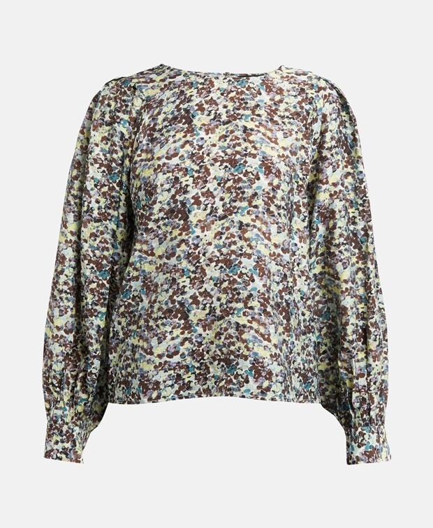 

Элегантная блузка Vero Moda, кофе