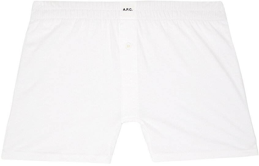 

Белые боксеры Кабур A.P.C.