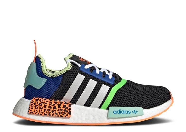 

Кроссовки Adidas NMD_R1 J 'BLACK LEOPARD', черный