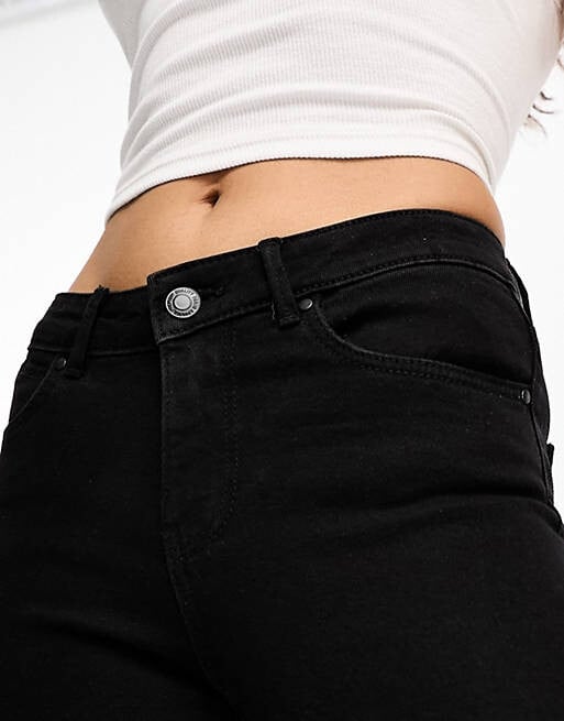 

Черные джинсы скинни средней посадки Vero Moda Petite