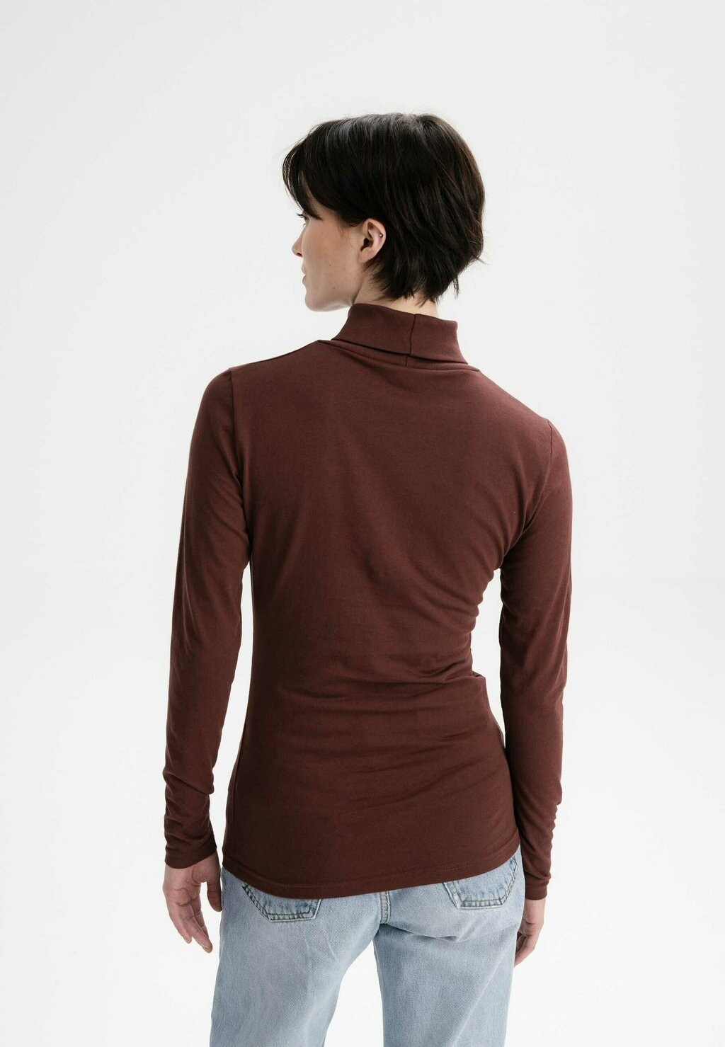 

Топ с длинными рукавами TURTLENECK ANCHAL MELA, цвет Berry