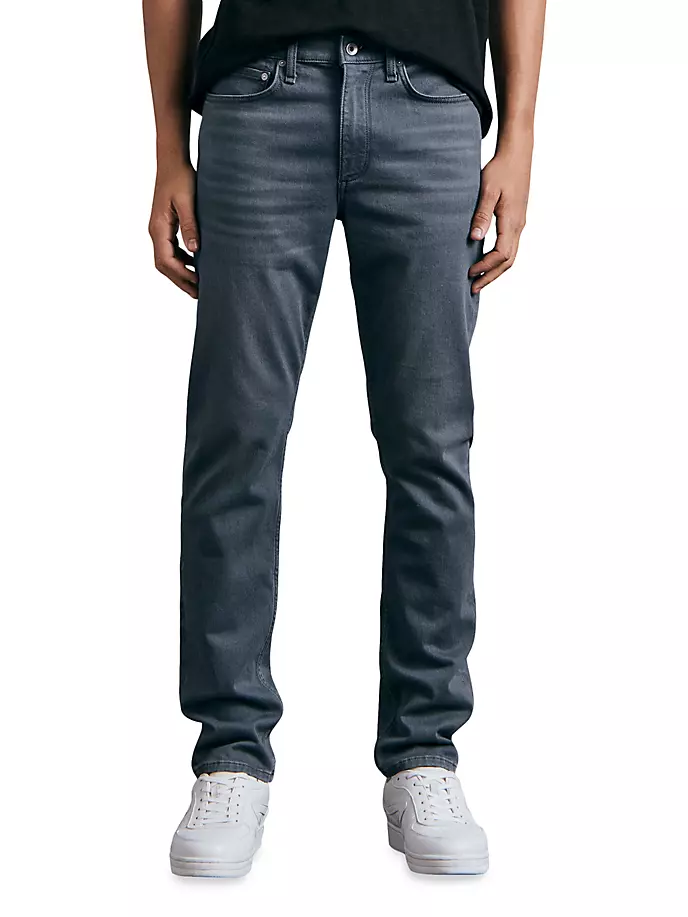 

Эластичные джинсы узкого кроя с петлицами Fit 2 Action Rag & Bone, цвет banner