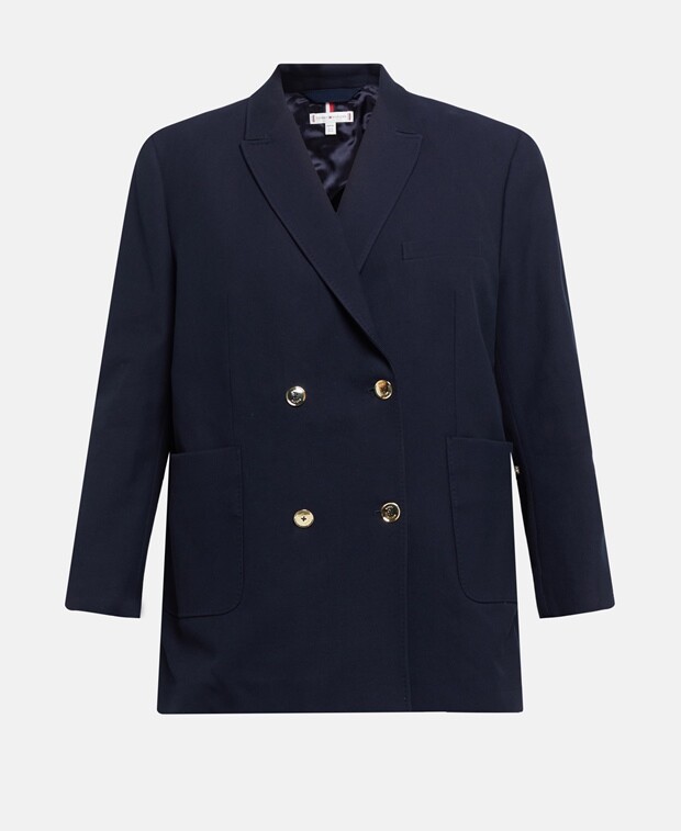 

Блейзер Tommy Hilfiger Curve, темно-синий