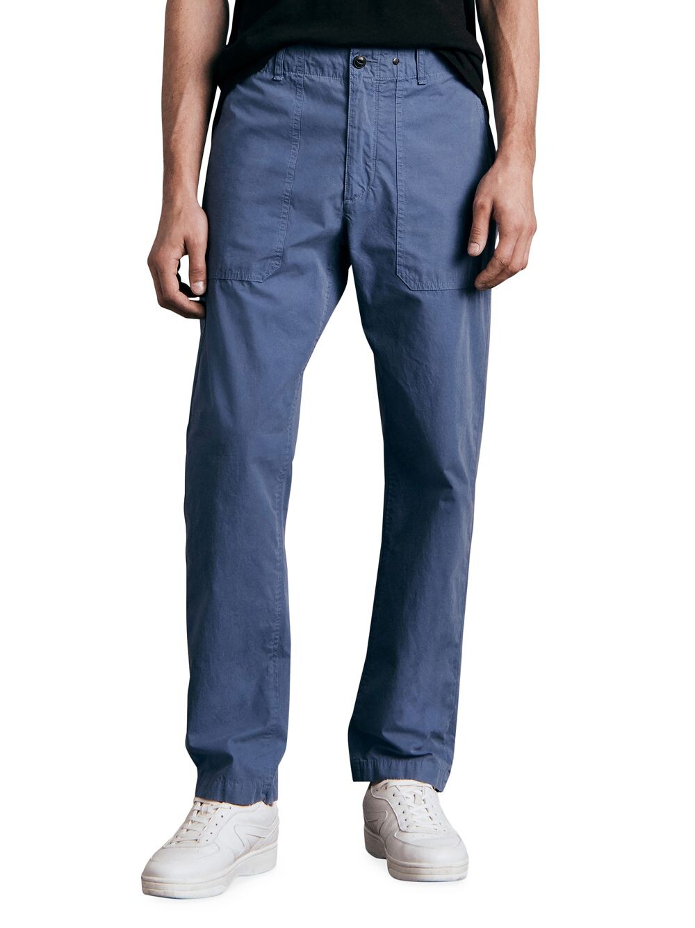

Брюки Clifee цвета персикового хлопка rag & bone, синий