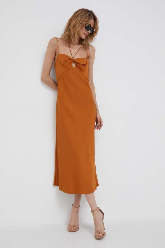 

Платье Calvin Klein, коричневый