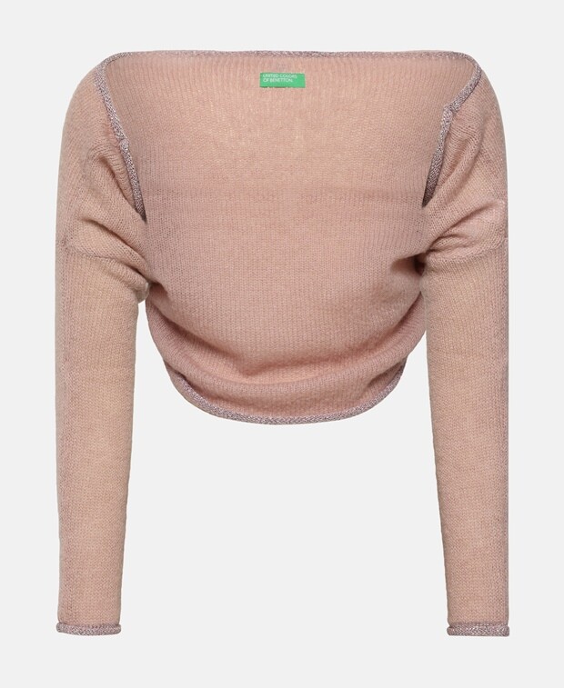 

Кардиган United Colors of Benetton, лосось