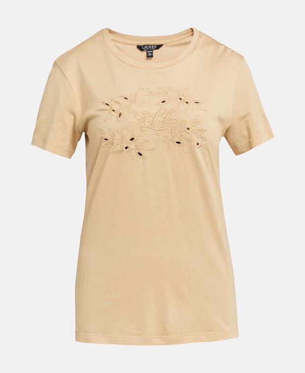 

Футболка Lauren Ralph Lauren, тан