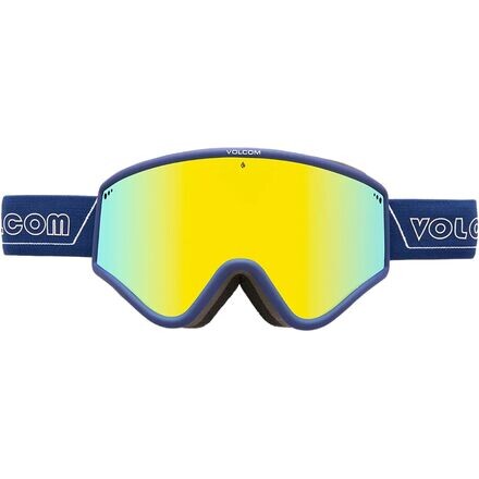 

Яэ очки Volcom, цвет Dark Blue/White/Bonus Lens/Gold Chrome