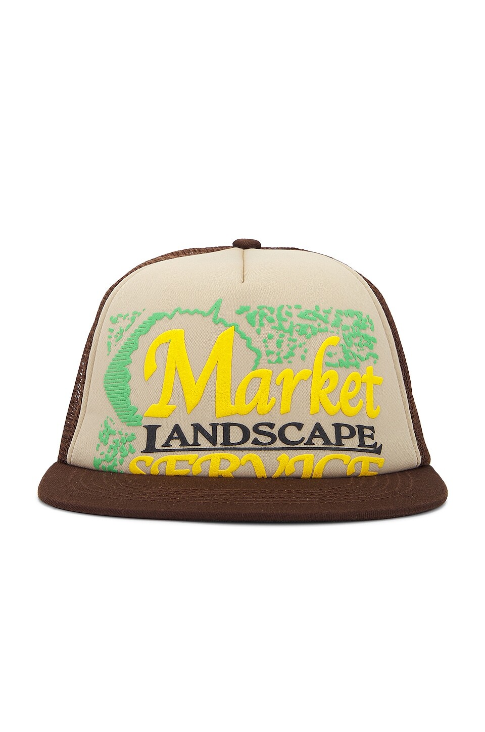 

Кепка Market Landscape Service Trucker, цвет Beige & Brown