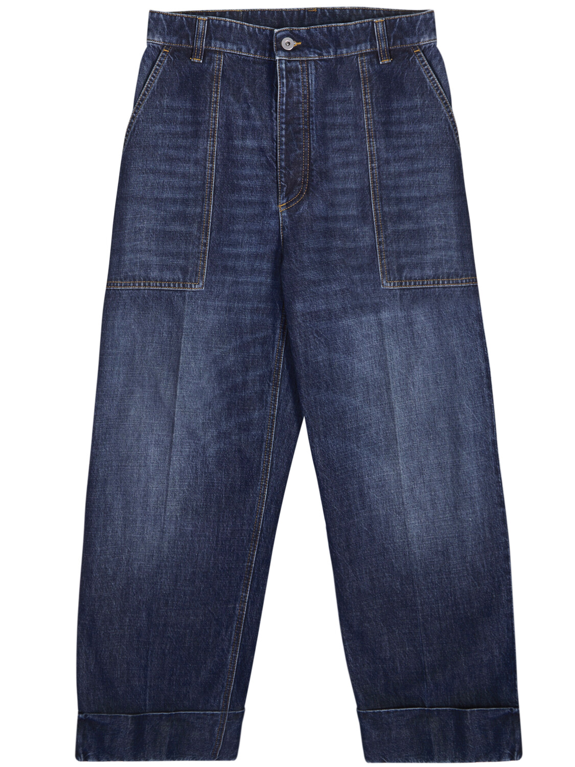 

Джинсы Bottega Veneta Denim, светло-синий