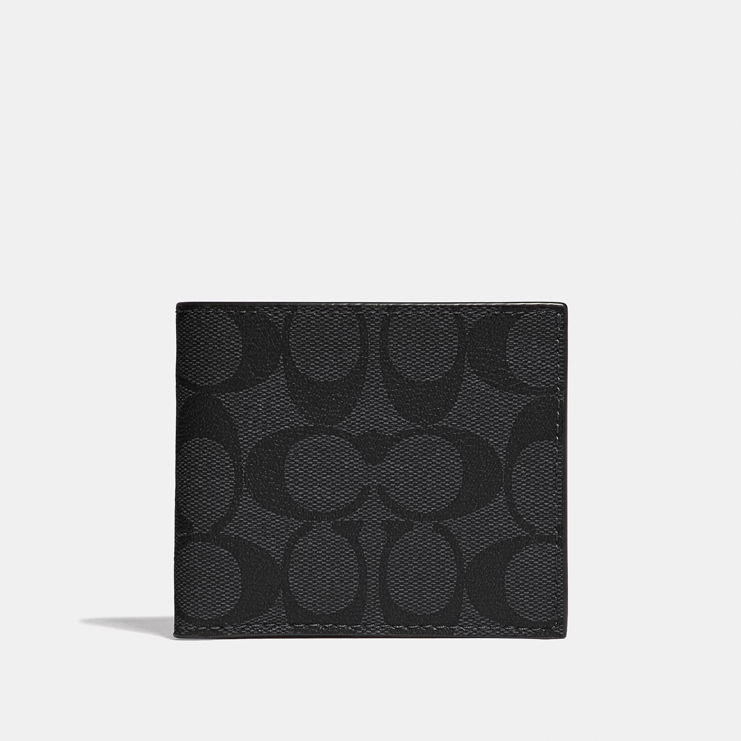 

Кошелек Coach Outlet Id из канвы Signature, цвет Gunmetal/Charcoal/Black